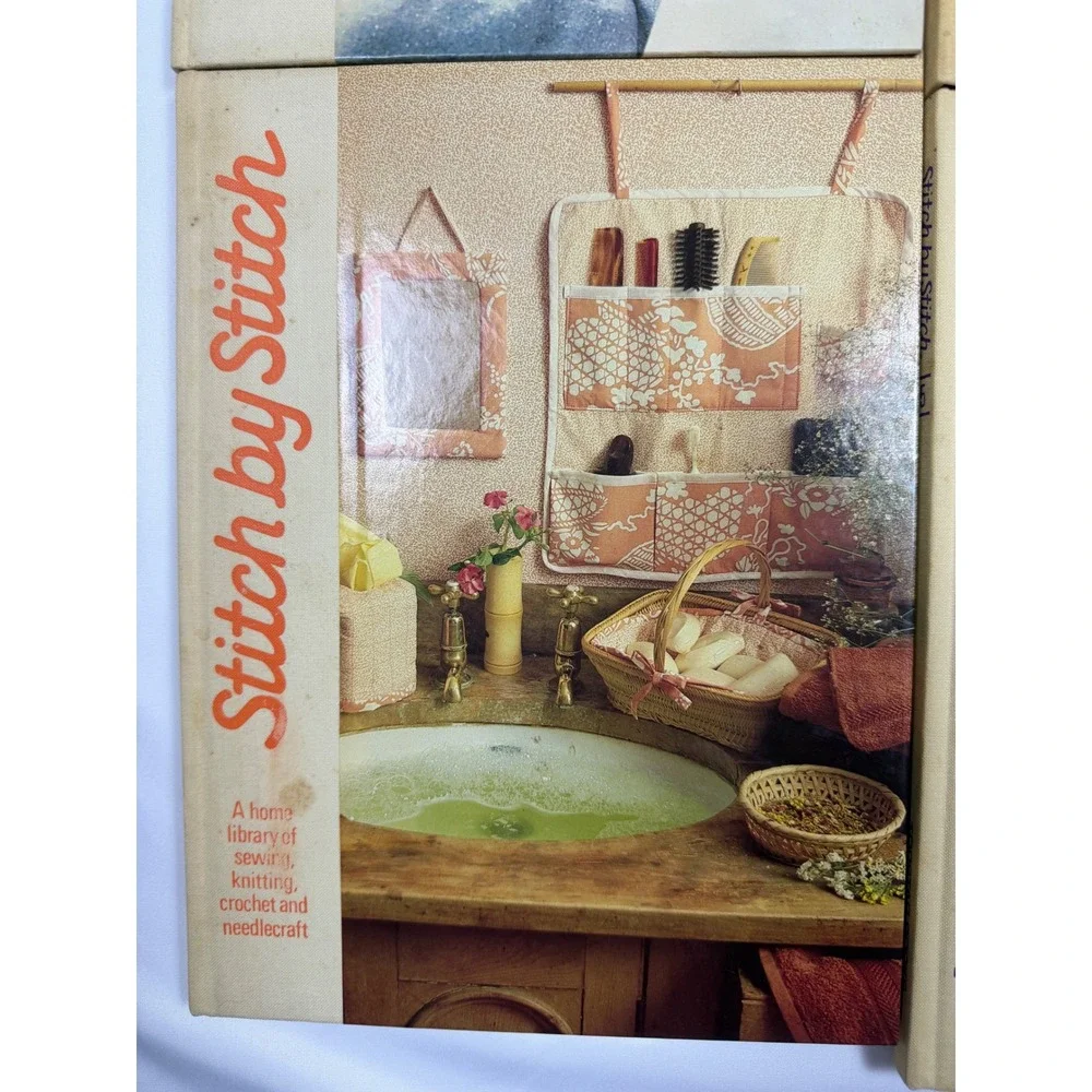 Stitch by Stitch Torstar Books Library Sewing Knitting Crochet Vol 1 3 4 5 1980s